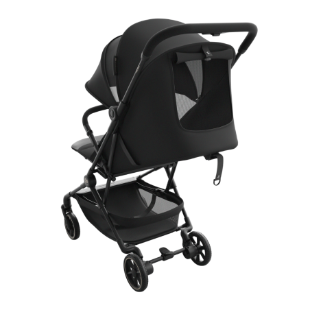 Kinderkraft NEBO бебешка количка MIDNIGHT BLACK