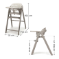 Столче за хранене Kinderkraft TINO, Beige