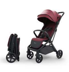 Бебешка количка Kinderkraft NUBI 3, DARK RUBY