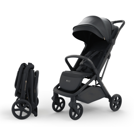 Бебешка количка Kinderkraft NUBI 3, MIDNIGHT BLACK
