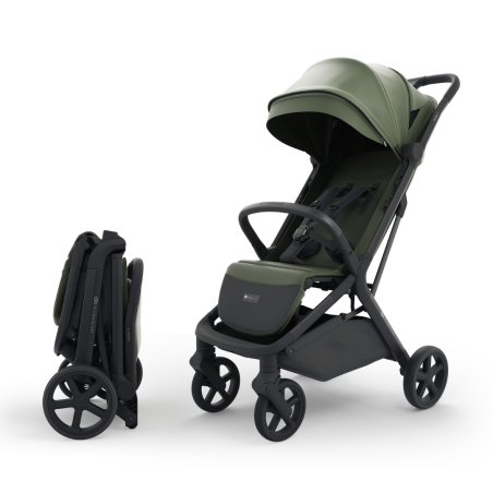 Бебешка количка Kinderkraft NUBI 3, MYSTIC GREEN