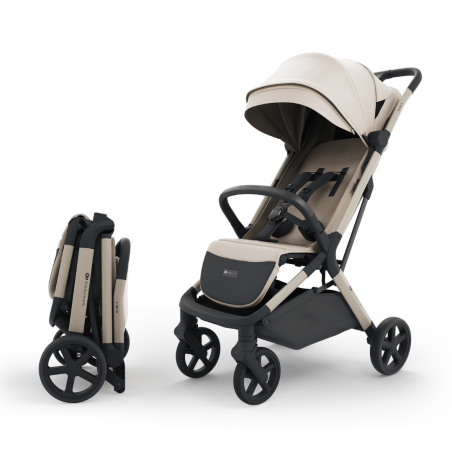 Бебешка количка Kinderkraft NUBI 3, SAND BEIGE