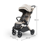 Kinderkraft NUBI 3 бебешка количка SAND BEIGE