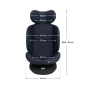Kinderkraft I-Grow 2 PLUS столче за кола 40-150 cm NAVY