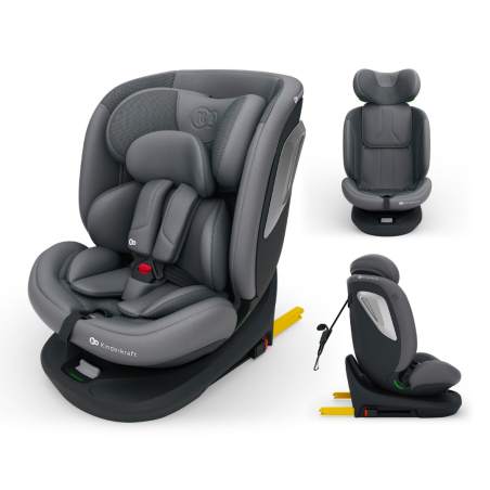 Столче за кола Kinderkraft i-Grow 2 PLUS, GREY