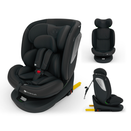 Столче за кола Kinderkraft i-Grow 2 PLUS, BLACK