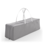 Kinderkraft LEODY UP сгъваема бебешка кошара с аксесоари GREY