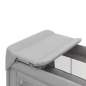 Kinderkraft LEODY UP сгъваема бебешка кошара с аксесоари GREY