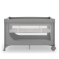 Kinderkraft LEODY UP сгъваема бебешка кошара с аксесоари GREY