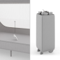 Kinderkraft LEODY UP сгъваема бебешка кошара GREY