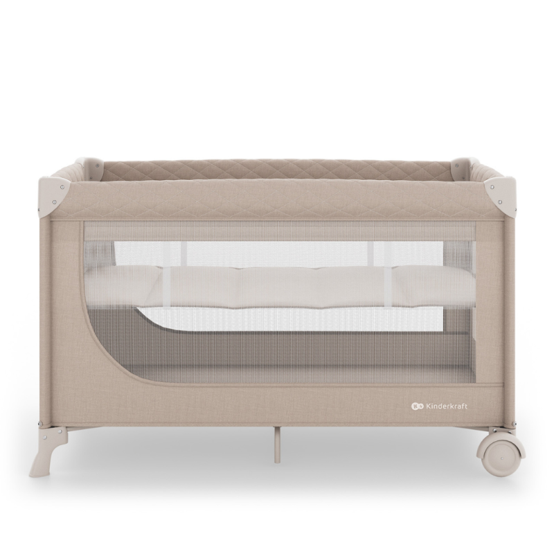 Сгъваема кошара Kinderkraft LEODY UP, BEIGE