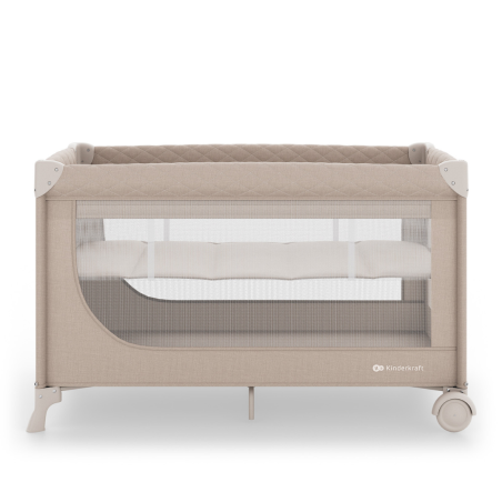 Сгъваема кошара Kinderkraft LEODY UP, BEIGE