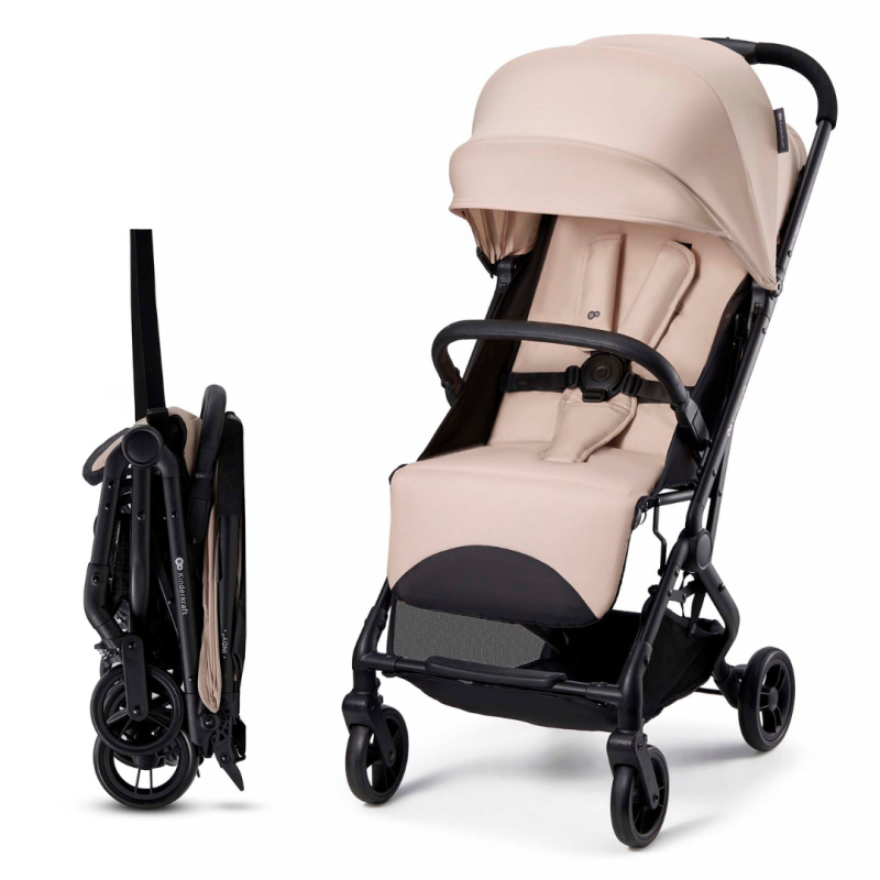 Бебешка количка Kinderkraft INDY 3, MISTY BEIGE