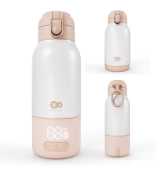 Термос за подгряване на мляко Kinderkraft GAJA 2в1 BEIGE