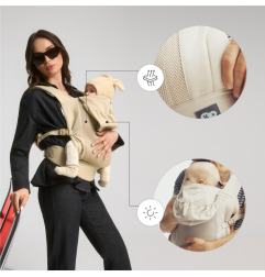 Kinderkraft CARRYBEE ергономична раница BEIGE
