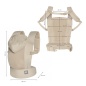 Kinderkraft CARRYBEE ергономична раница BEIGE