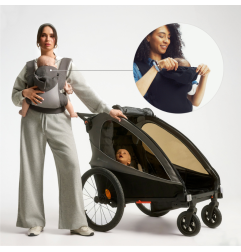 Kinderkraft CARRYBEE ергономична раница GREY