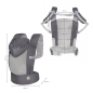 Kinderkraft CARRYBEE ергономична раница GREY