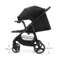 Kinderkraft TRIG 3 бебешка количка с табла ONYX BLACK Kinderkraft TRIG 3 бебешка количка с табла ONYX BLACK
