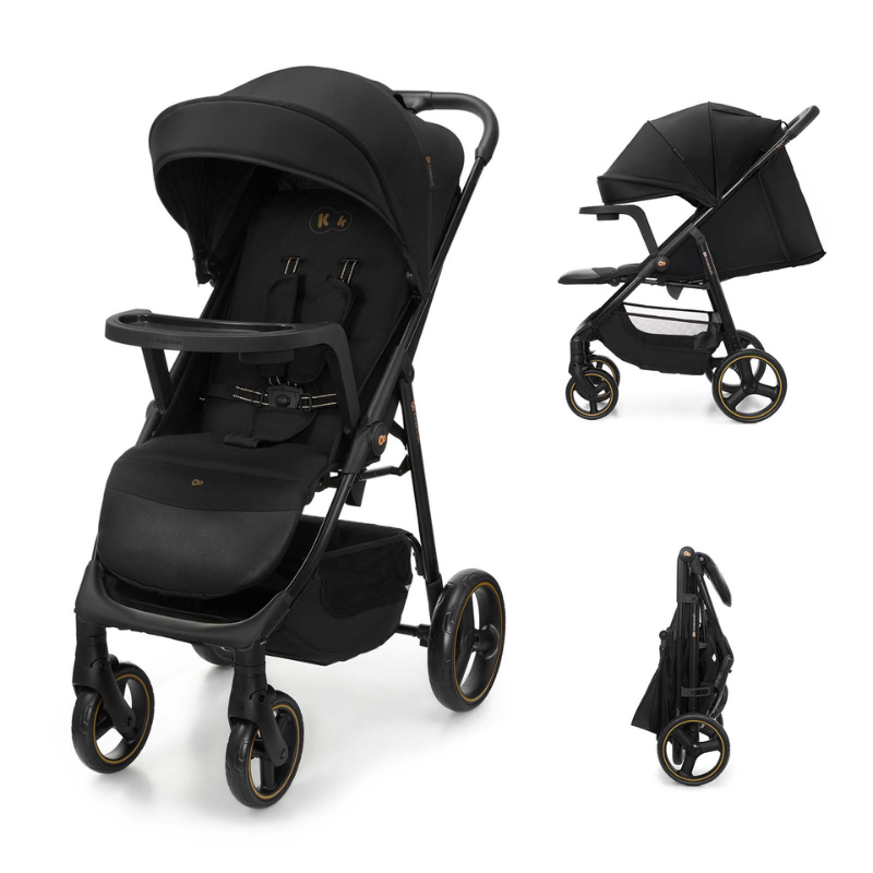 Бебешка количка с табла Kinderkraft TRIG 3, ONYX BLACK Бебешка количка с табла Kinderkraft TRIG 3, ONYX BLACK