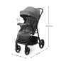 Kinderkraft TRIG 3 бебешка количка с табла GRANITE GREY Kinderkraft TRIG 3 бебешка количка с табла GRANITE GREY