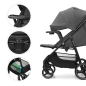 Kinderkraft TRIG 3 бебешка количка с табла GRANITE GREY Kinderkraft TRIG 3 бебешка количка с табла GRANITE GREY