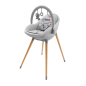 KinderKraft FINI UP столче за хранене GREY KinderKraft FINI UP столче за хранене GREY