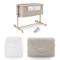 KinderKraft NESTEE GROW 2 бебешка кошара BEIGE KinderKraft NESTEE GROW 2 бебешка кошара BEIGE