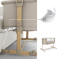 KinderKraft NESTEE GROW 2 бебешка кошара BEIGE KinderKraft NESTEE GROW 2 бебешка кошара BEIGE