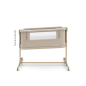 KinderKraft NESTEE GROW 2 бебешка кошара BEIGE KinderKraft NESTEE GROW 2 бебешка кошара BEIGE