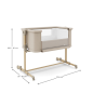 KinderKraft NESTEE GROW 2 бебешка кошара BEIGE KinderKraft NESTEE GROW 2 бебешка кошара BEIGE