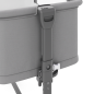 KinderKraft NESTEE GROW 2 бебешка кошара DARK GREY