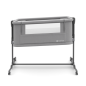 KinderKraft NESTEE GROW 2 бебешка кошара DARK GREY