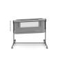 KinderKraft NESTEE GROW 2 бебешка кошара DARK GREY