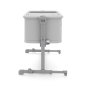 KinderKraft NESTEE GROW 2 бебешка кошара LIGHT GREY