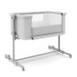 KinderKraft NESTEE GROW 2 бебешка кошара LIGHT GREY