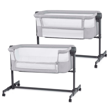 KinderKraft NESTEE UP 2 бебешка кошара GREY