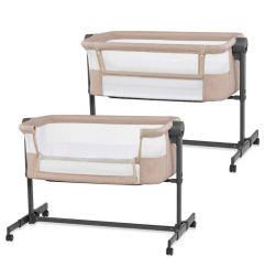 Бебешка кошара KinderKraft NESTEE UP 2, BEIGE