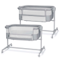 KinderKraft NESTEE UP 2 бебешка кошара LIGHT GREY