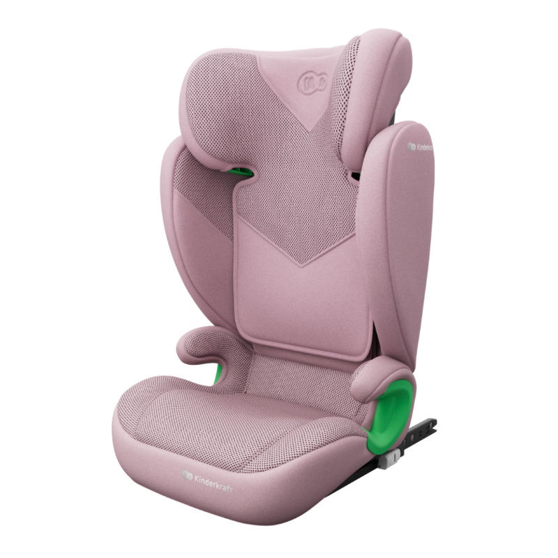 Бустер с облегалка KinderKraft JUNIOR FIX 2 PLUS, Pink Бустер с облегалка KinderKraft JUNIOR FIX 2 PLUS, Pink