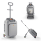 KinderKraft CABBY куфар със седалка GREY KinderKraft CABBY куфар със седалка GREY