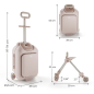 KinderKraft CABBY куфар със седалка ROSE GOLD KinderKraft CABBY куфар със седалка ROSE GOLD