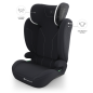 Бустер с облегалка Kinderkraft I-SPARK 2 PLUS, Black