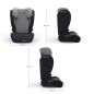 Бустер с облегалка Kinderkraft I-SPARK 2 PLUS, Grey Бустер с облегалка Kinderkraft I-SPARK 2 PLUS, Grey