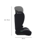 Бустер с облегалка Kinderkraft I-SPARK 2 PLUS, Grey Бустер с облегалка Kinderkraft I-SPARK 2 PLUS, Grey