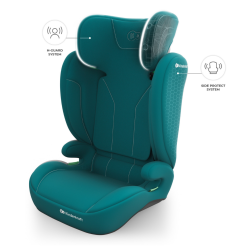 Бустер с облегалка Kinderkraft I-SPARK 2 PLUS, Green