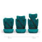 Бустер с облегалка Kinderkraft I-SPARK 2 PLUS, Green
