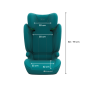 Бустер с облегалка Kinderkraft I-SPARK 2 PLUS, Green