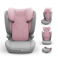 Бустер с облегалка Kinderkraft I-SPARK 2 PLUS, Pink