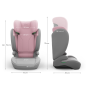 Kinderkraft I-SPARK 2 PLUS столче за кола PINK